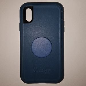 Otter + Pop Defender Series Screenless Case for iPhone XR - Blue